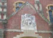 Ship emblem above Chapel Door