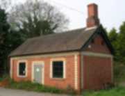 One of several small outbuildings near the Greenhouses; see the detail on brickwork