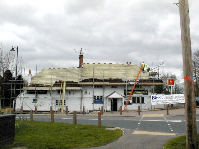 The main roof was renovated before re-tiling