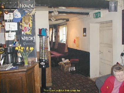 The Centre Bar, with door to Swallowfield Road entrance