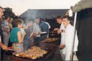 The Army provided chefs for the occasion