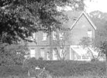Targett's Farmhouse, taken from a Collier postcard of the 'Aldershot Road'