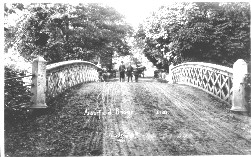 Arborfield Bridge over the River Loddon, around 1910