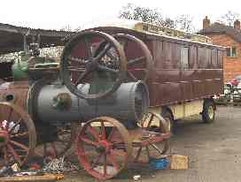 A Stationary Steam Engine under restoration