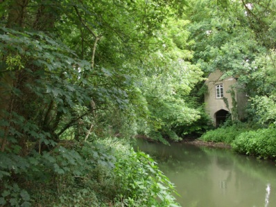 The Boathouse, which was built behind Arborfield Hall.