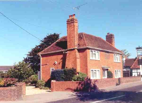 Sunrise, taken before the rear extension was completed