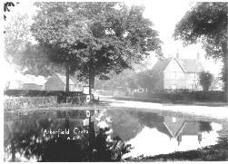 Village Pond and Sindlesham Road