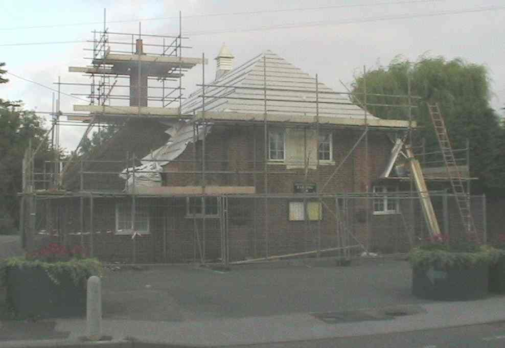 The front of the Village Hall as of August 2008 