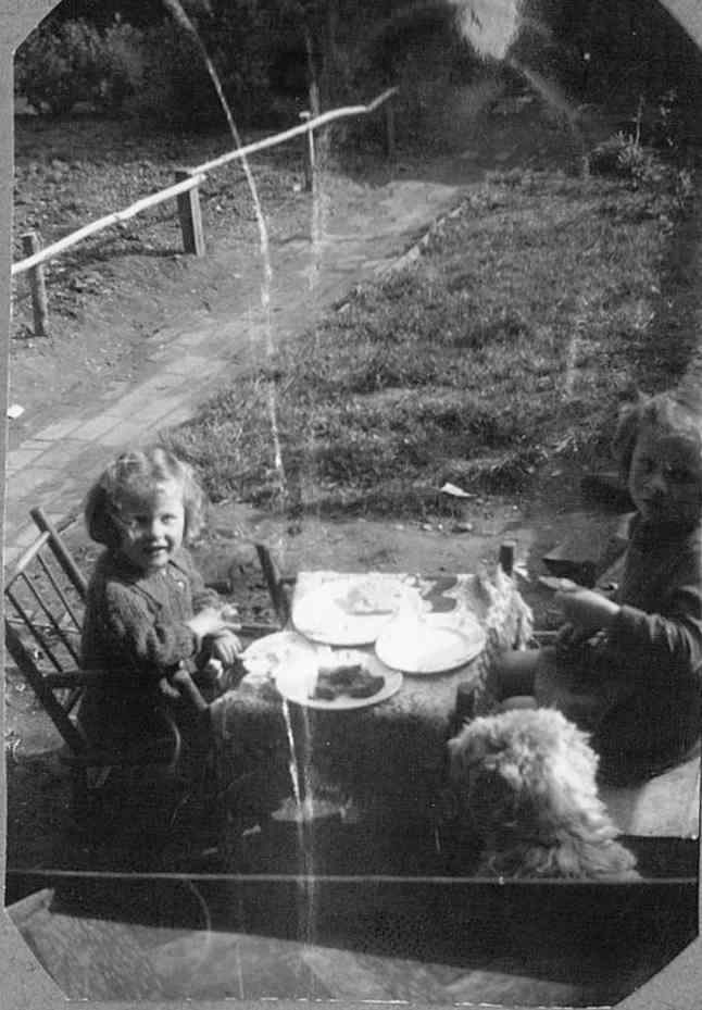 Tea-time at Brook Cottage